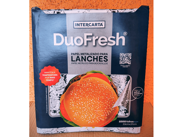 Papel Metalizado Burger - Splash x1.000 und 33x37 3