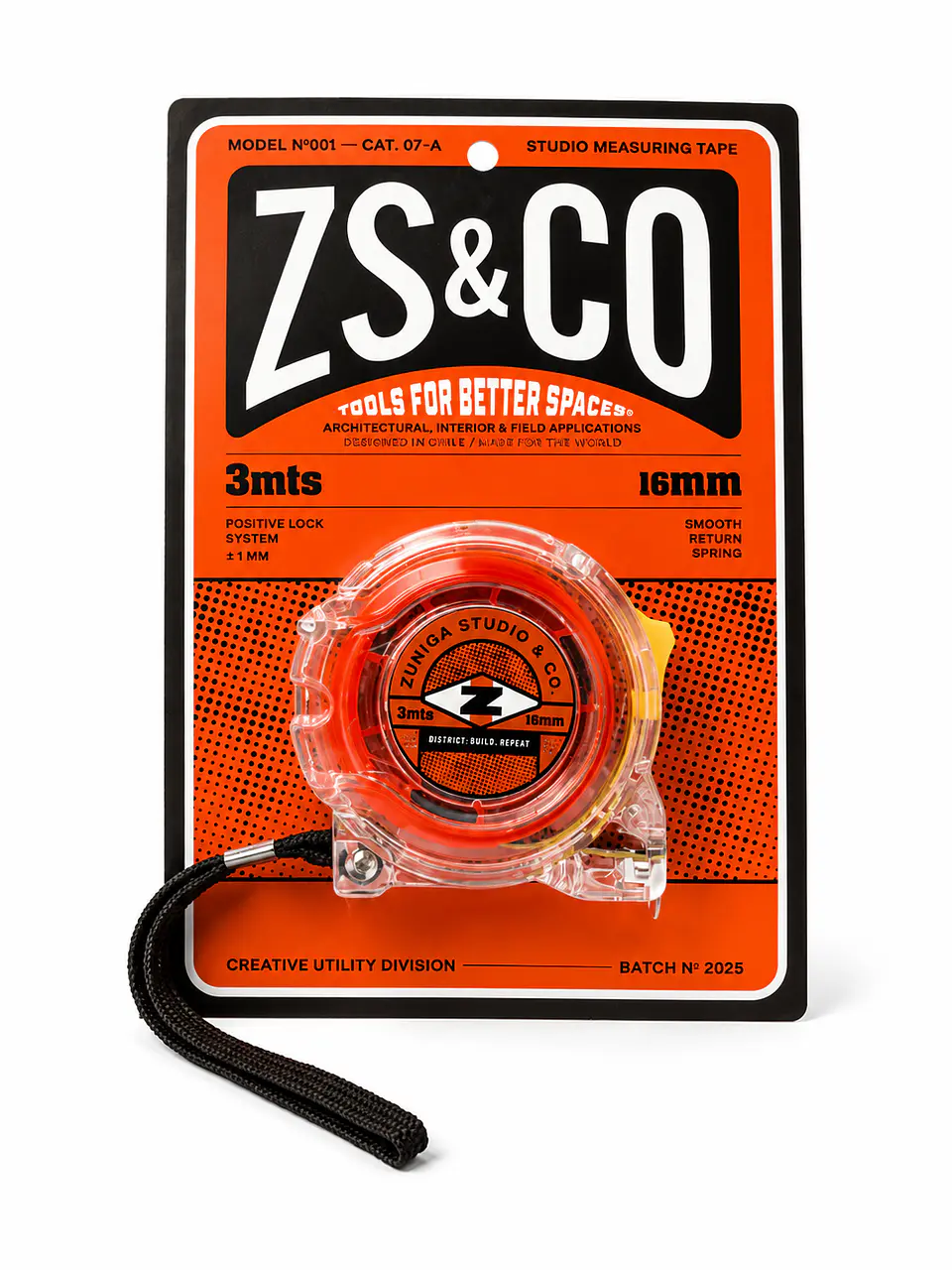 STUDIO MEASURING TAPE 3 MT. 1