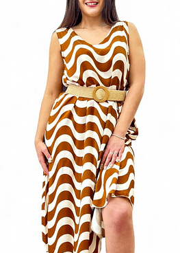 Vestido Amalfi - Camel