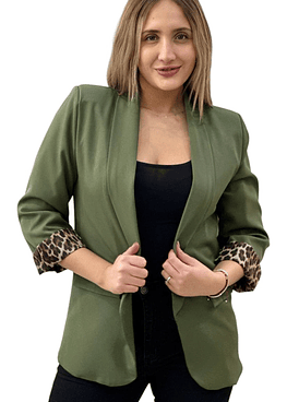 Blazer Animal Print
