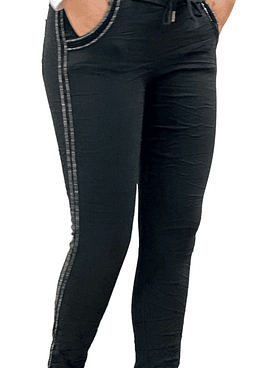 Joggers Brillo - Negro