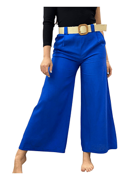 Pantalón Lino con Cinturón