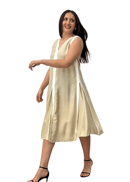 Vestido Cala - Beige
