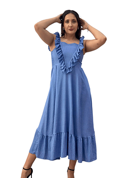 Vestido Positano - Azul