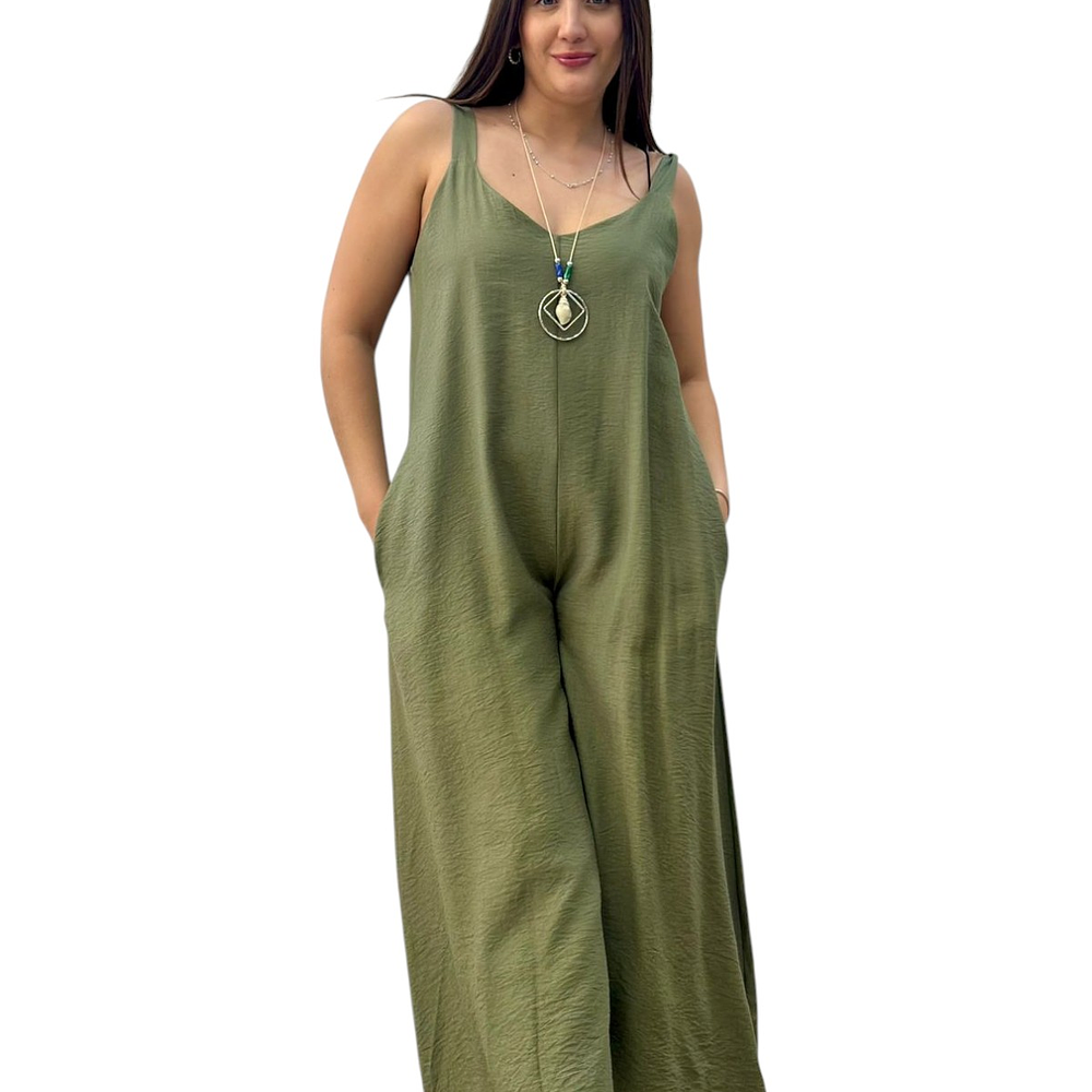 Enterito Liso con Bolsillos