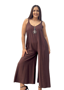 Enterito Liso con Bolsillos - Café