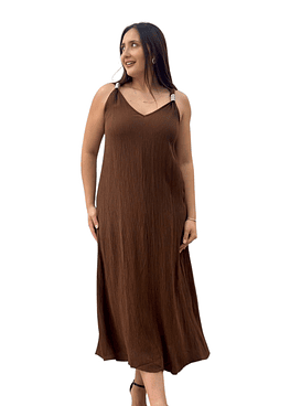 Vestido Capri - Café