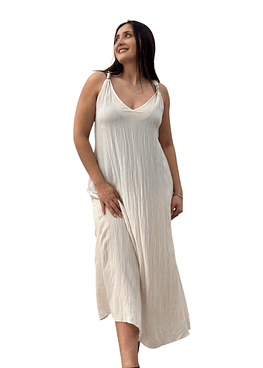 Vestido Capri - Crudo