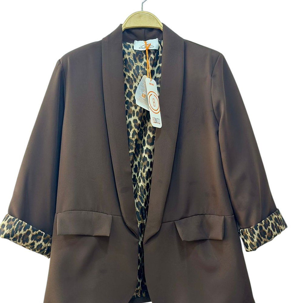 Blazer Animal Print