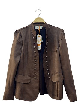 Chaqueta estilo Militar - Café