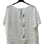 Blusa Lino 3 Botones