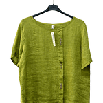 Blusa Lino 3 Botones