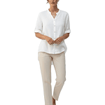 Blusa Lino Manga 3/4			