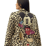 Blazer Gamuza Estampado