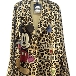 Blazer Gamuza Estampado