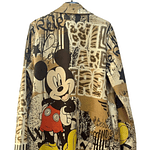 Blazer Gamuza Estampado