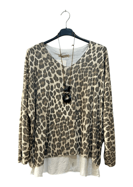 Bluson mentiroso Print - Fango