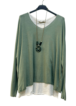 Blusón  Mentiroso - Verde