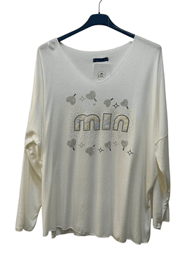 Blusón MIU - Blanco