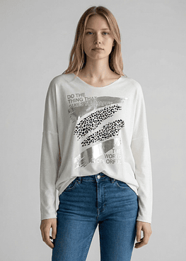 Bluson Print (#1621C) - Blanco