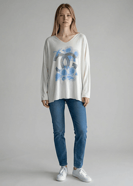 Bluson Chanel (#1621E) - Blanco