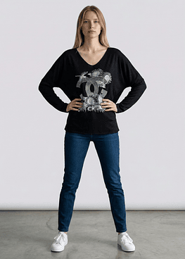 Bluson Chanel (#1621E) - Negro