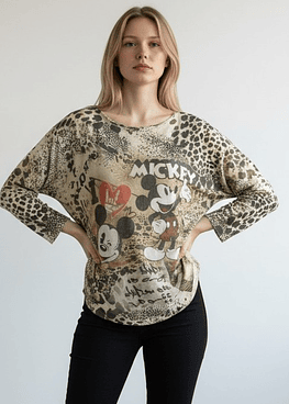 Jersey  Estampado - Mickey3