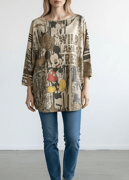 Jersey  Estampado - Mickey2
