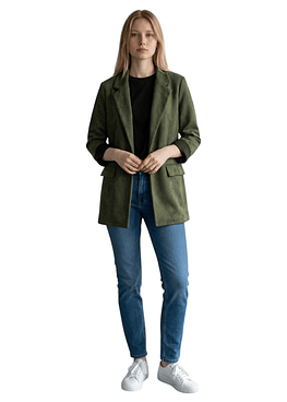Blazer Gamuza - Verde