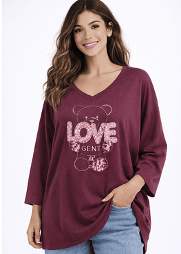 Bluson Oso Love		 - Magenta