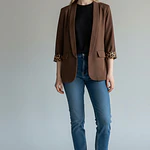 Blazer Animal Print