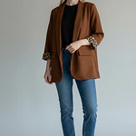 Blazer Animal Print