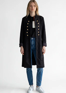 Abrigo Napoleon - Negro