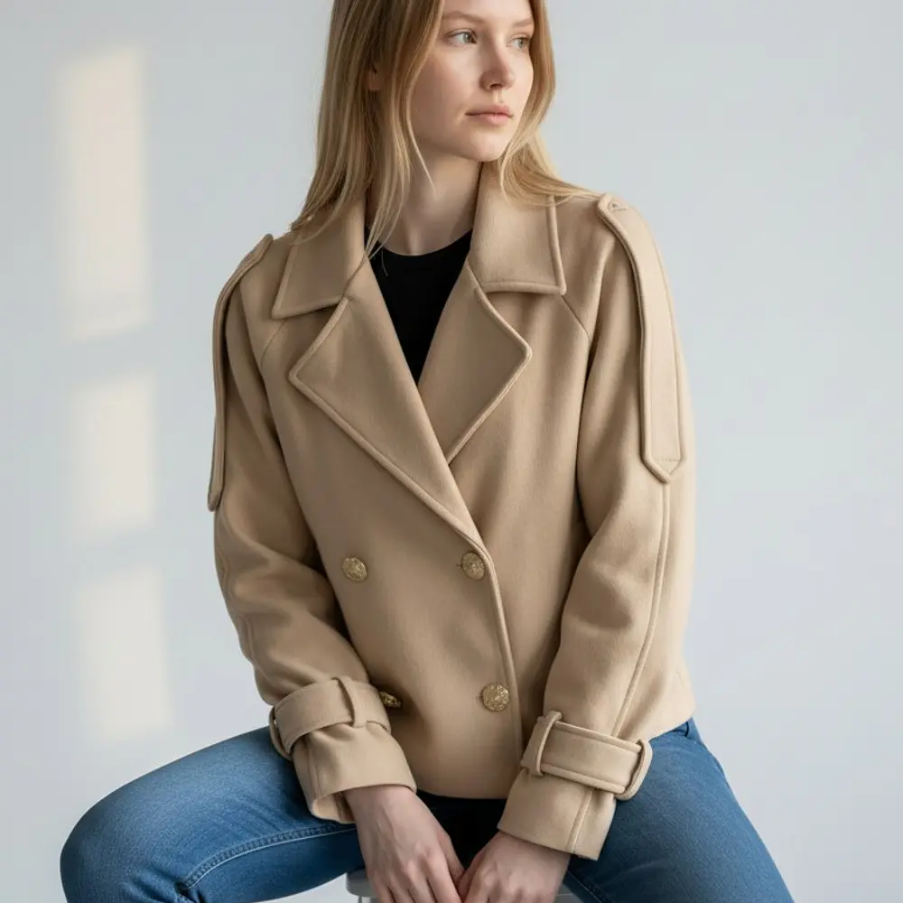 Chaqueta Corta de Paño