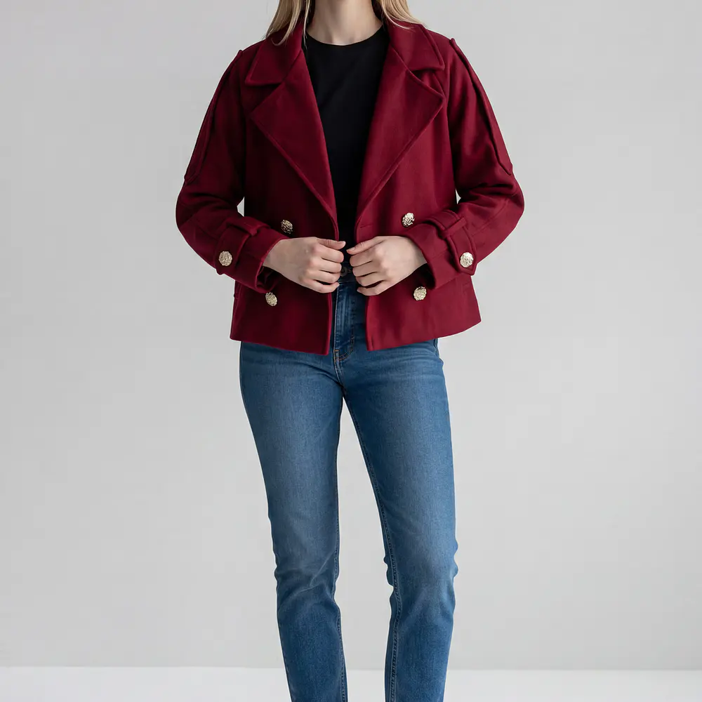 Chaqueta Corta de Paño