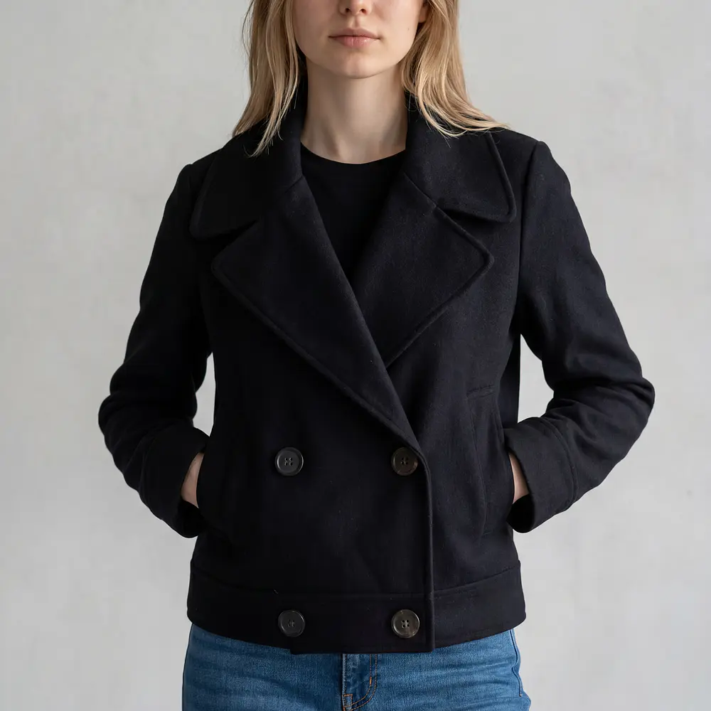 Chaqueta Corta Cruzada