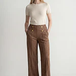 Pantalón Gamuza Botones