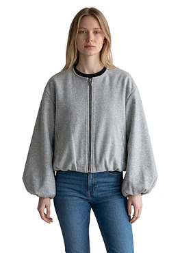Chaqueta Bomber - Gris