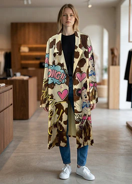 Abrigo Estampado - Minnie OMG