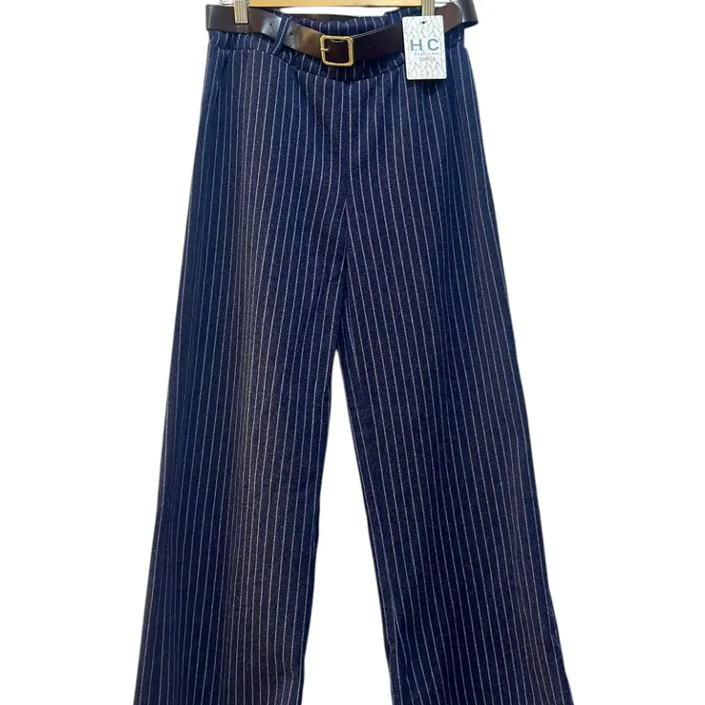 Pantalon Listado Lanilla