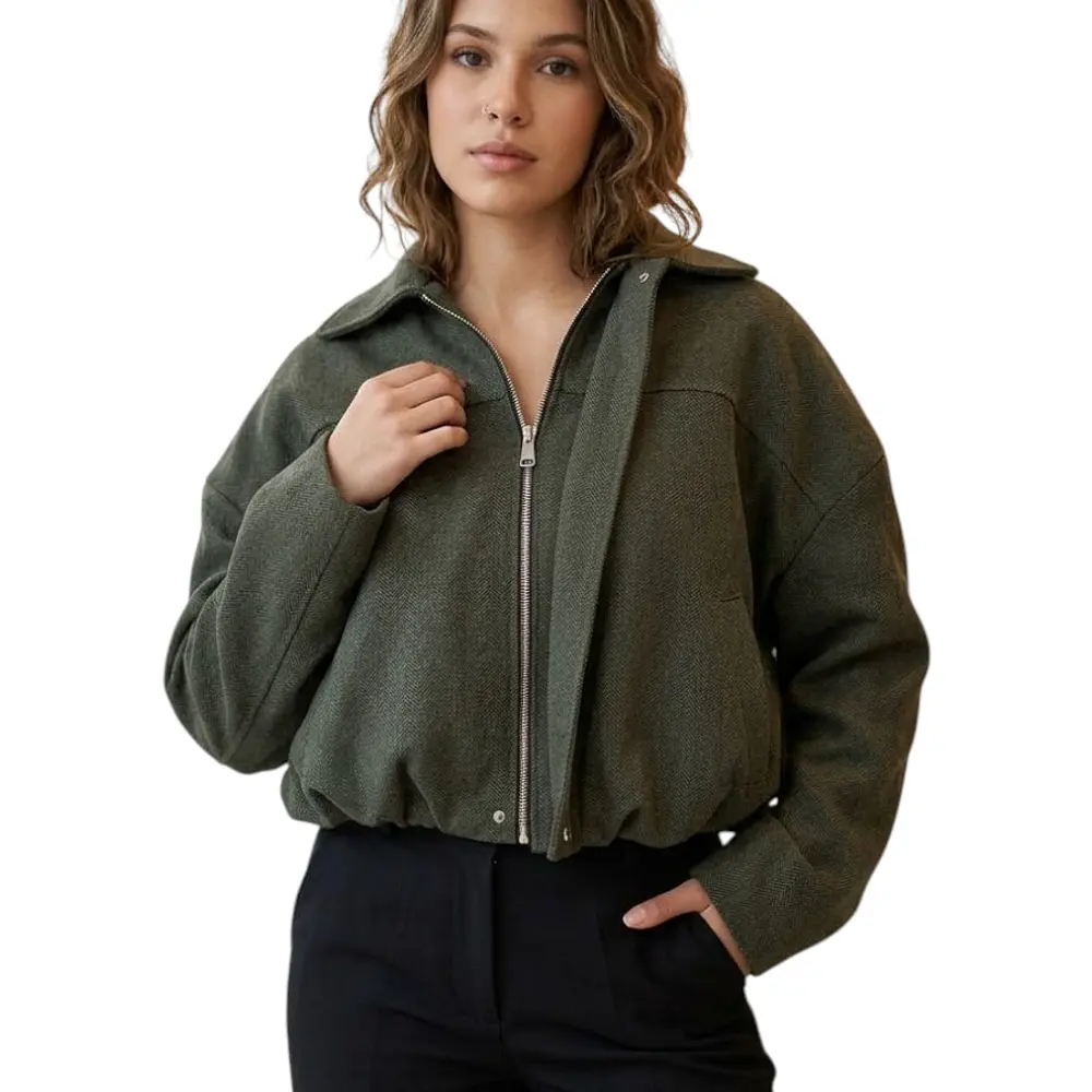 Chaqueta Bomber Espiga
