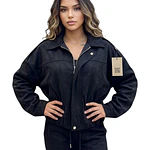 Chaqueta Bomber Gamuza