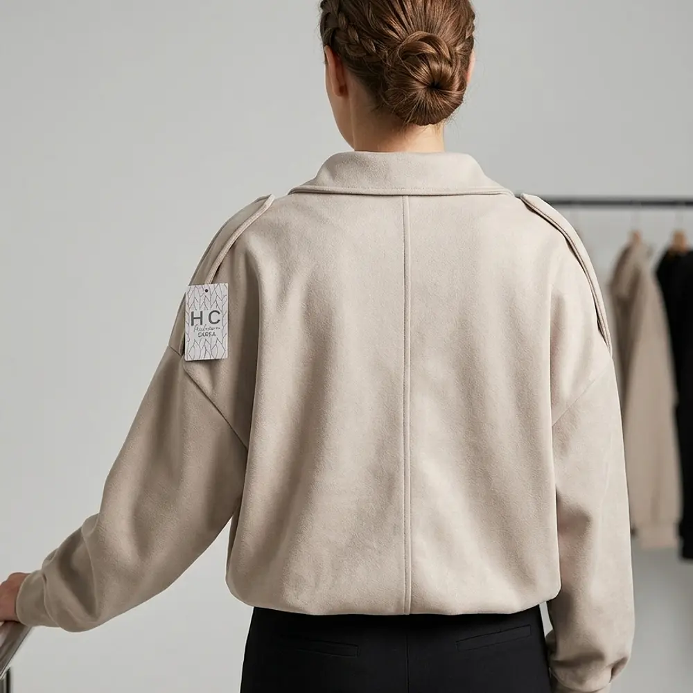 Chaqueta Bomber Gamuza