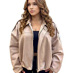 Chaqueta Bomber Gamuza