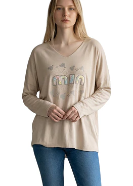 Blusón MIU - Beige