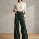 Pantalón Gamuza Botones