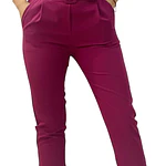 Pantalón con Cinturón Tiro Alto