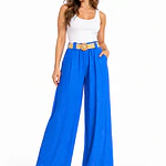 Pantalón Lino con Cinturón