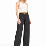 Pantalón Lino con Cinturón