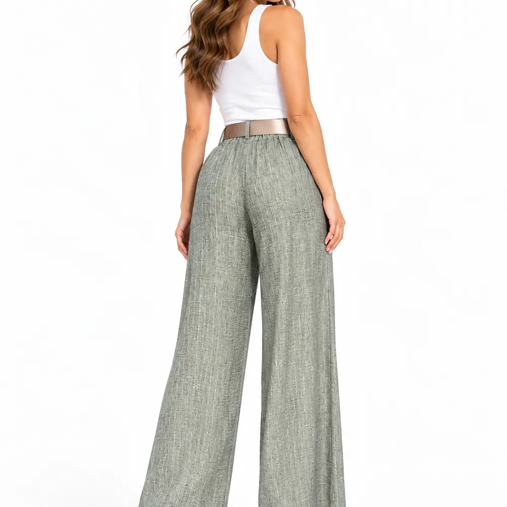 Pantalon Listado Brillos(#7167)